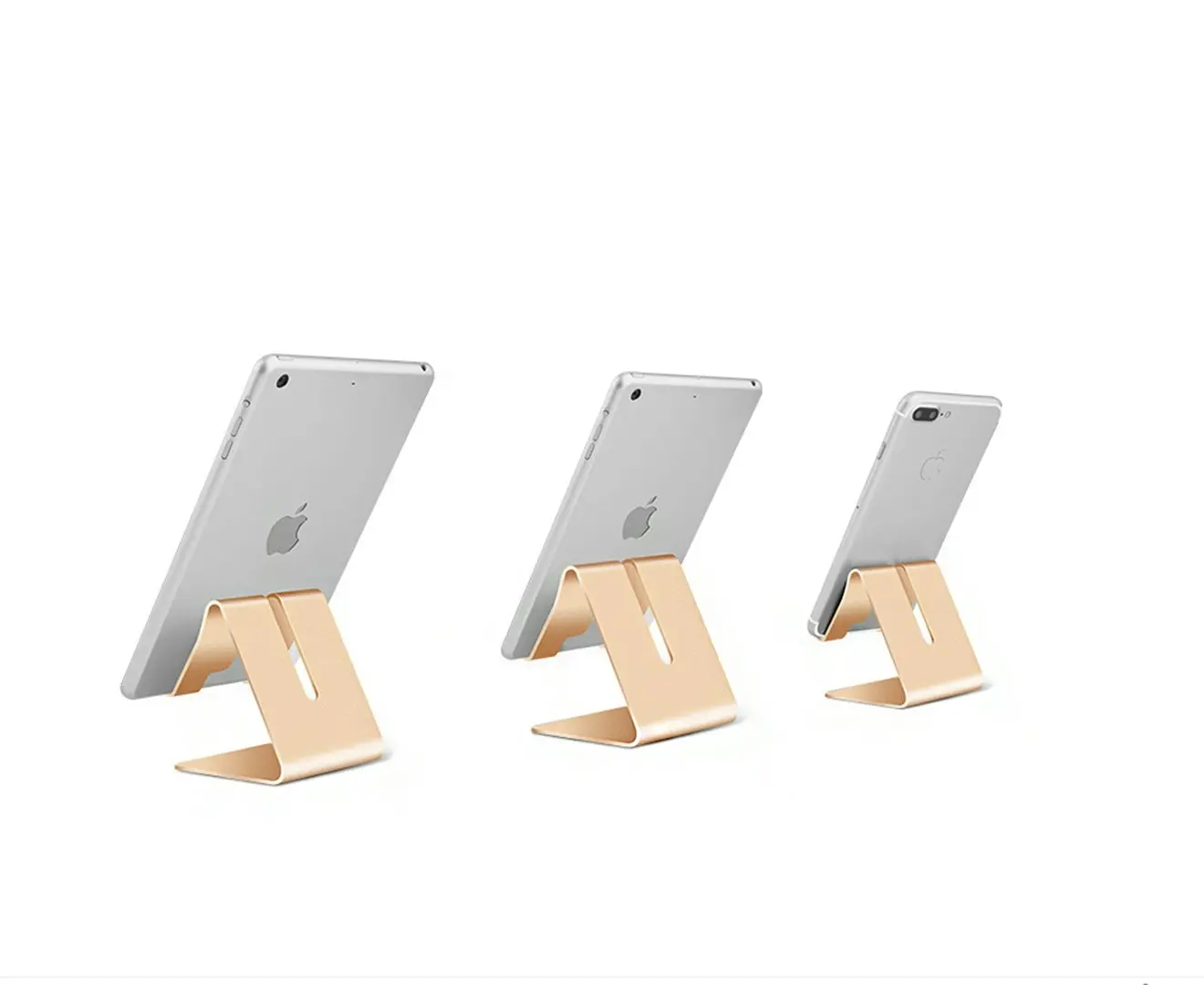 Adjustable Aluminum Phone Holder Tablet Stand Foldable Portable for iPhone or iPad