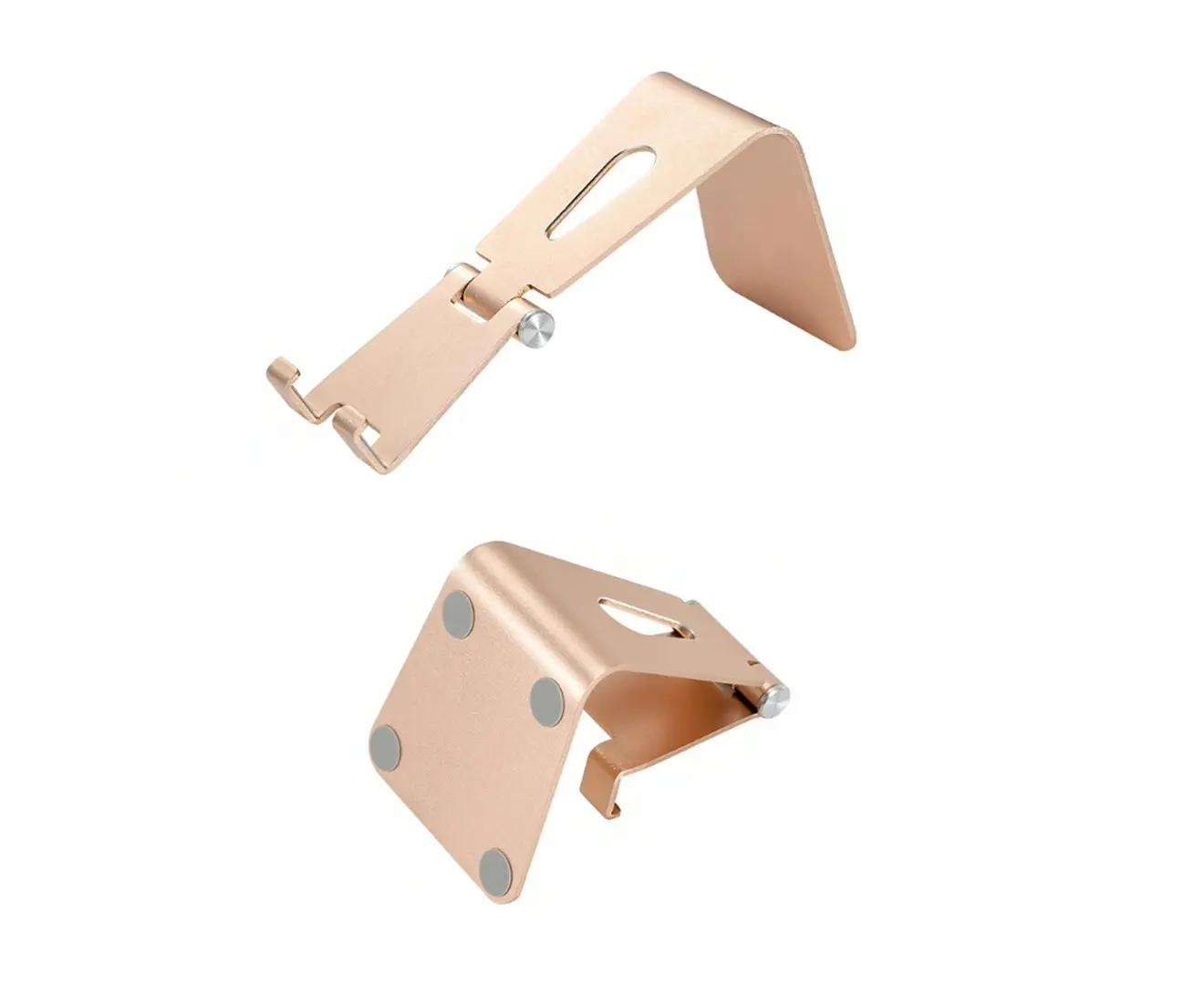 Adjustable Aluminum Phone Holder Tablet Stand Foldable Portable for iPhone or iPad