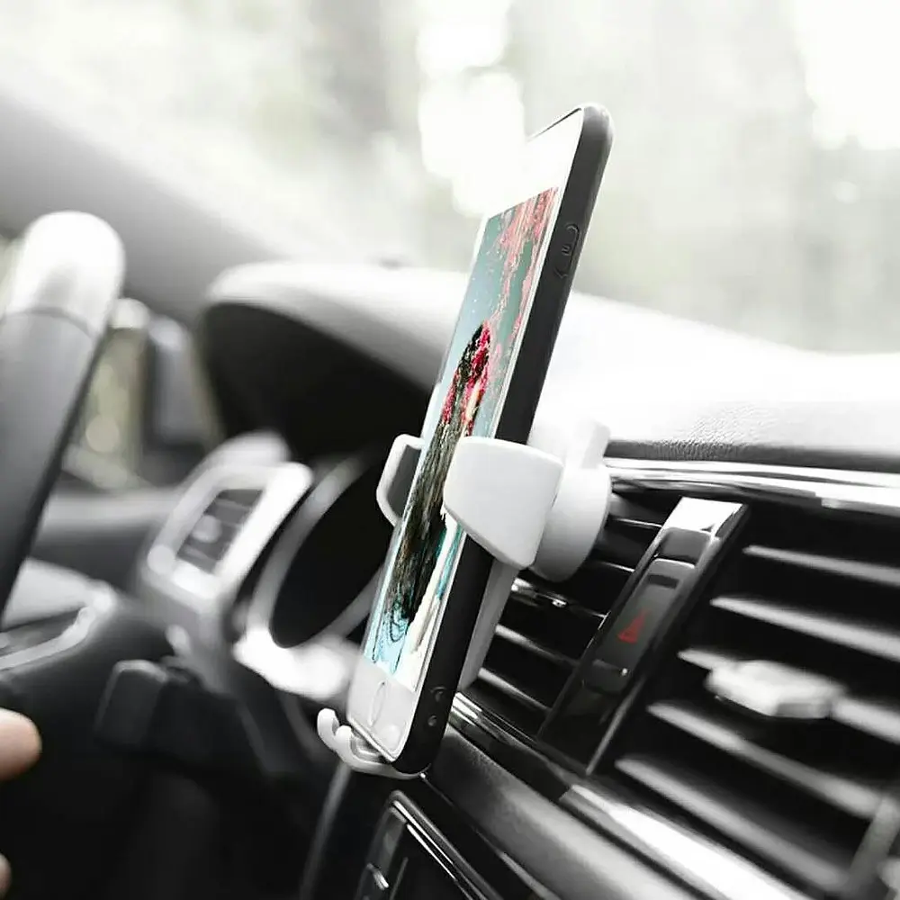 Universal Gravity Auto Phone Holder Car Air Vent Clip Mount Mobile Phone Holder