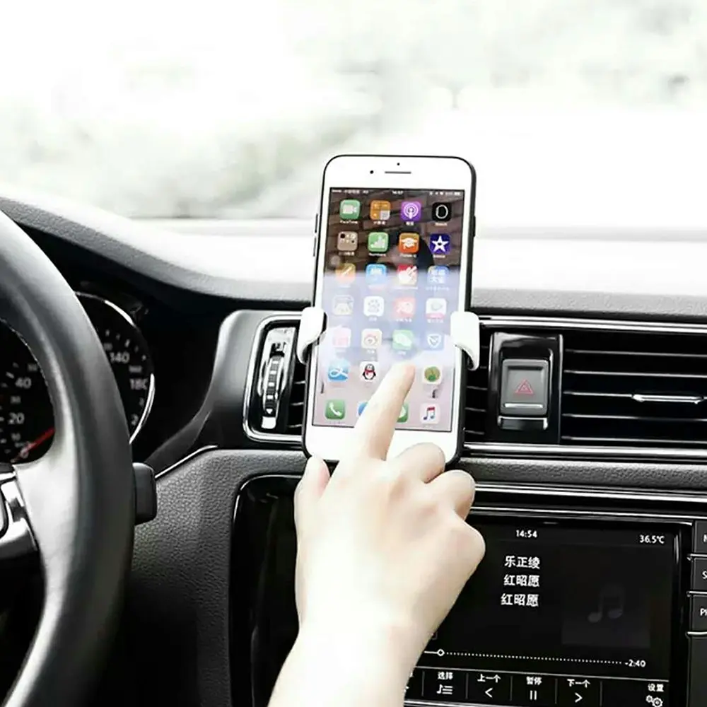 Universal Gravity Auto Phone Holder Car Air Vent Clip Mount Mobile Phone Holder