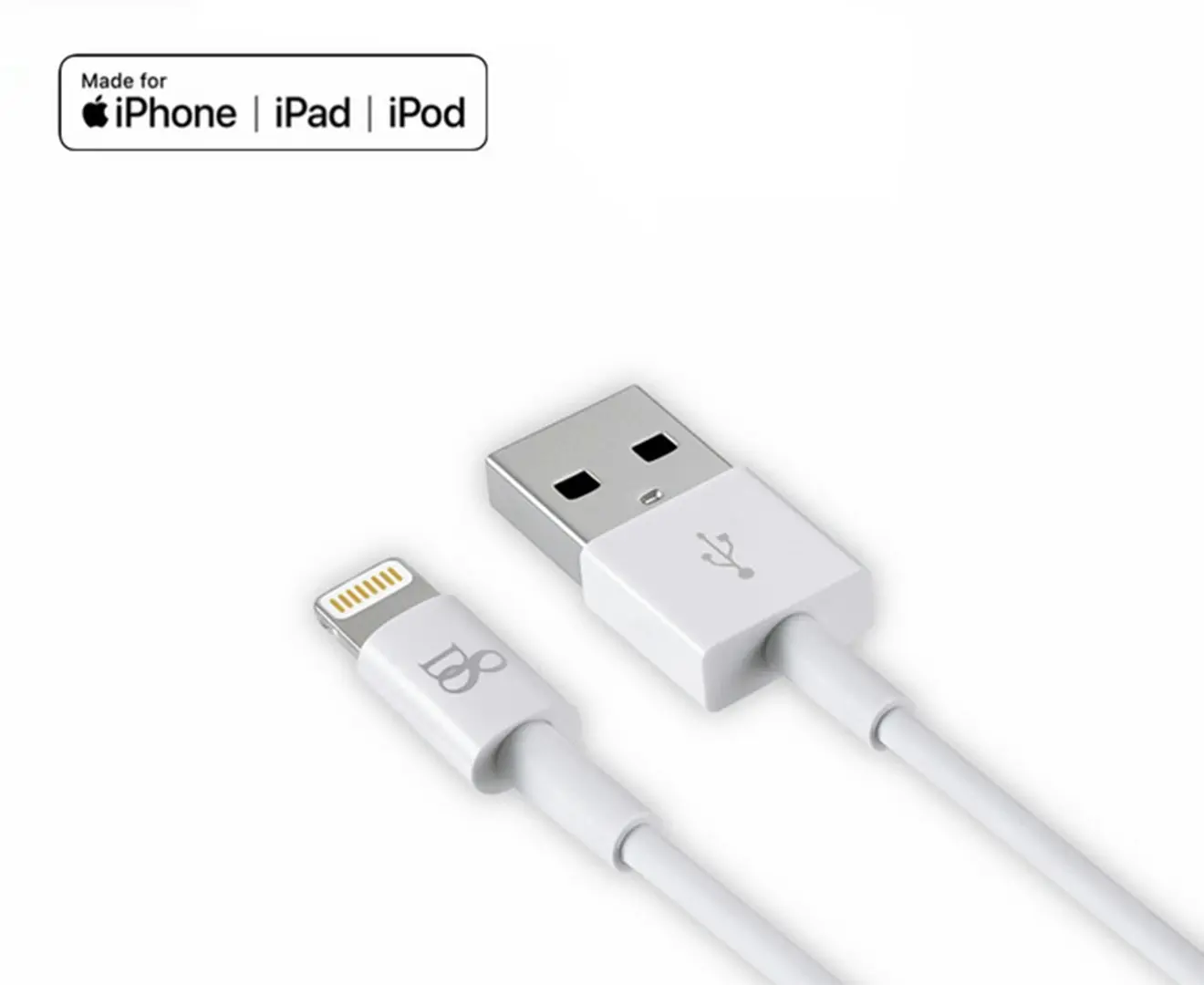 Charge cable for Apple MFI Certified  USB charging Cable 1m