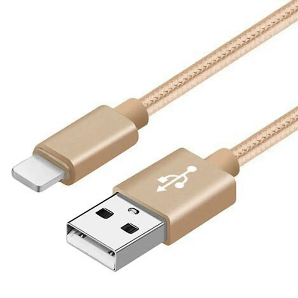 Three-Pack of Braided Universal Lightning Cables for iPad or iPhone