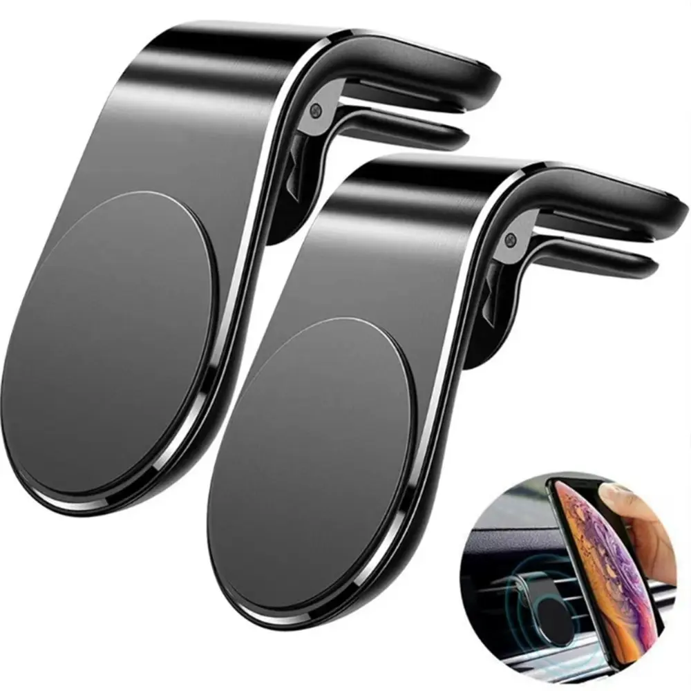 Magnetic Car Phone Holder Stand Universal Adjustable Holder Clip Air Vent Mount