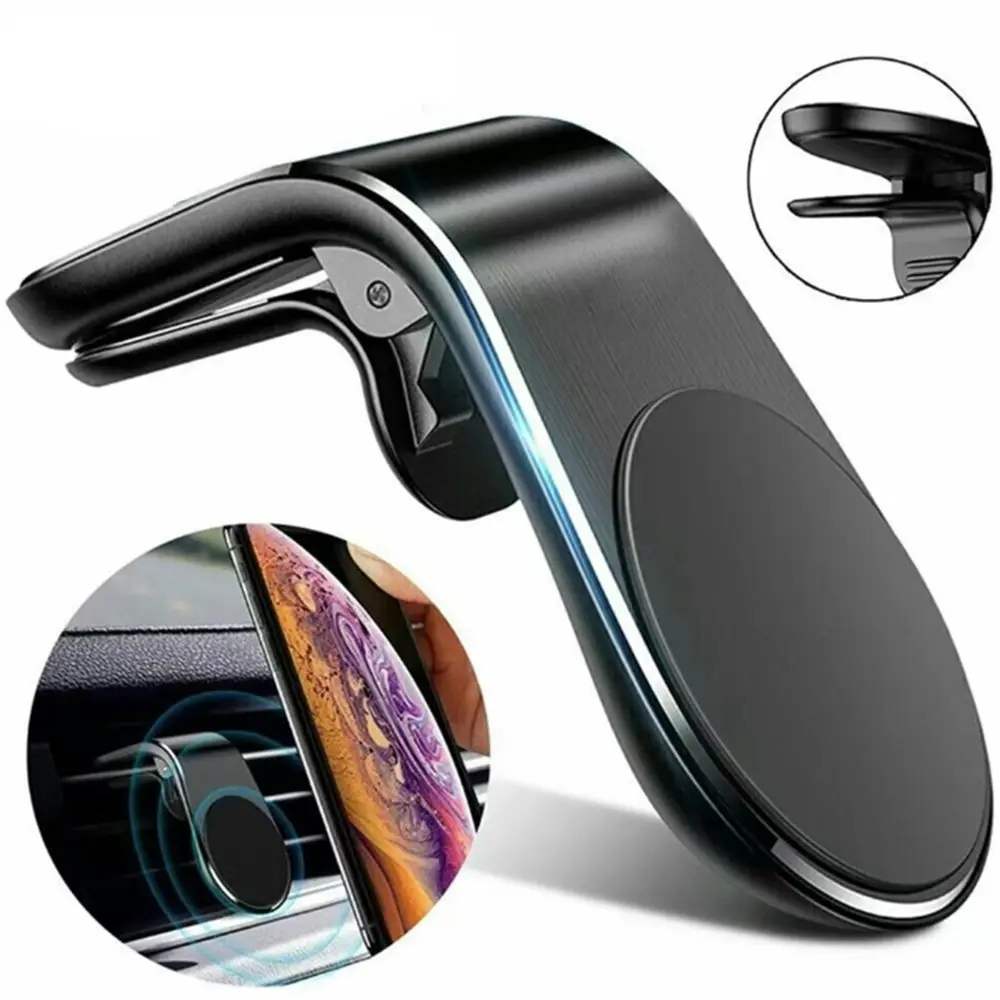 Magnetic Car Phone Holder Stand Universal Adjustable Holder Clip Air Vent Mount