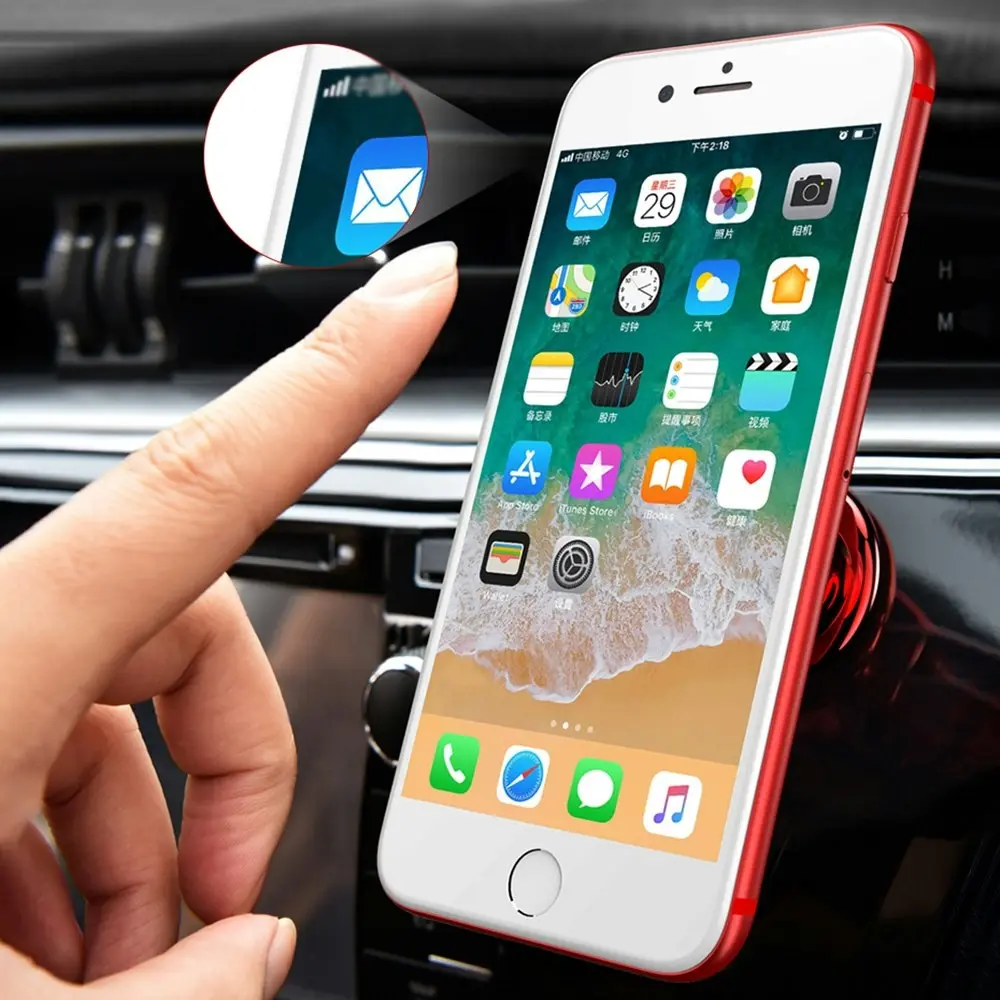 Universal Car Phone Holder 360 Degree GPS Magnetic Mobile Phone Holder