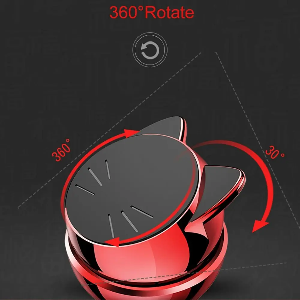 Universal Car Phone Holder 360 Degree GPS Magnetic Mobile Phone Holder