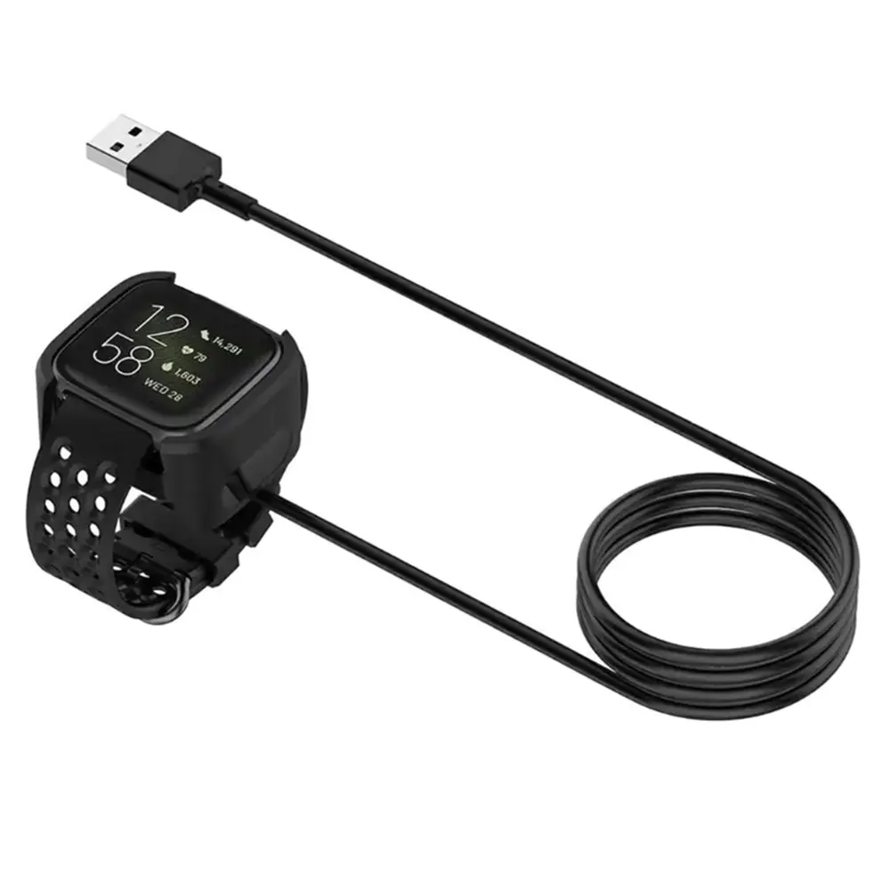 Replacement USB Charger Charging Cable For Fitbit Versa 2 Smartwatch