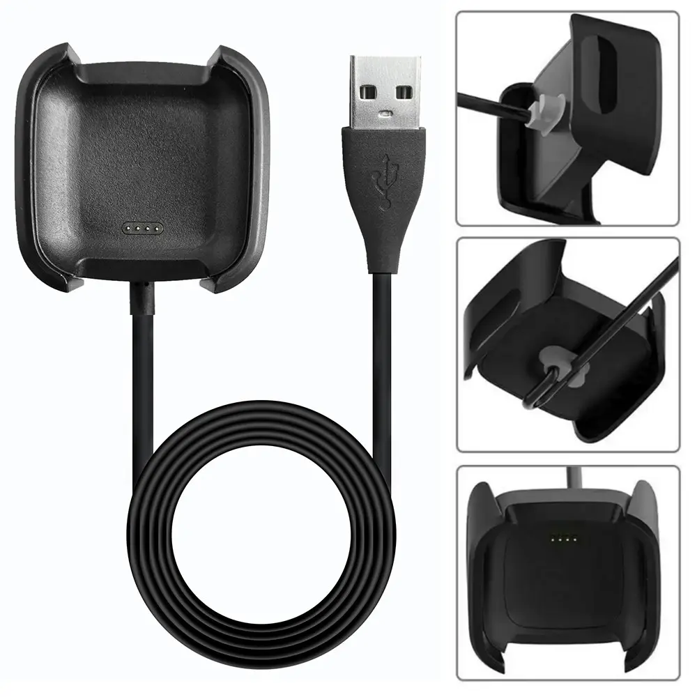 Replacement USB Charger Charging Cable For Fitbit Versa 2 Smartwatch