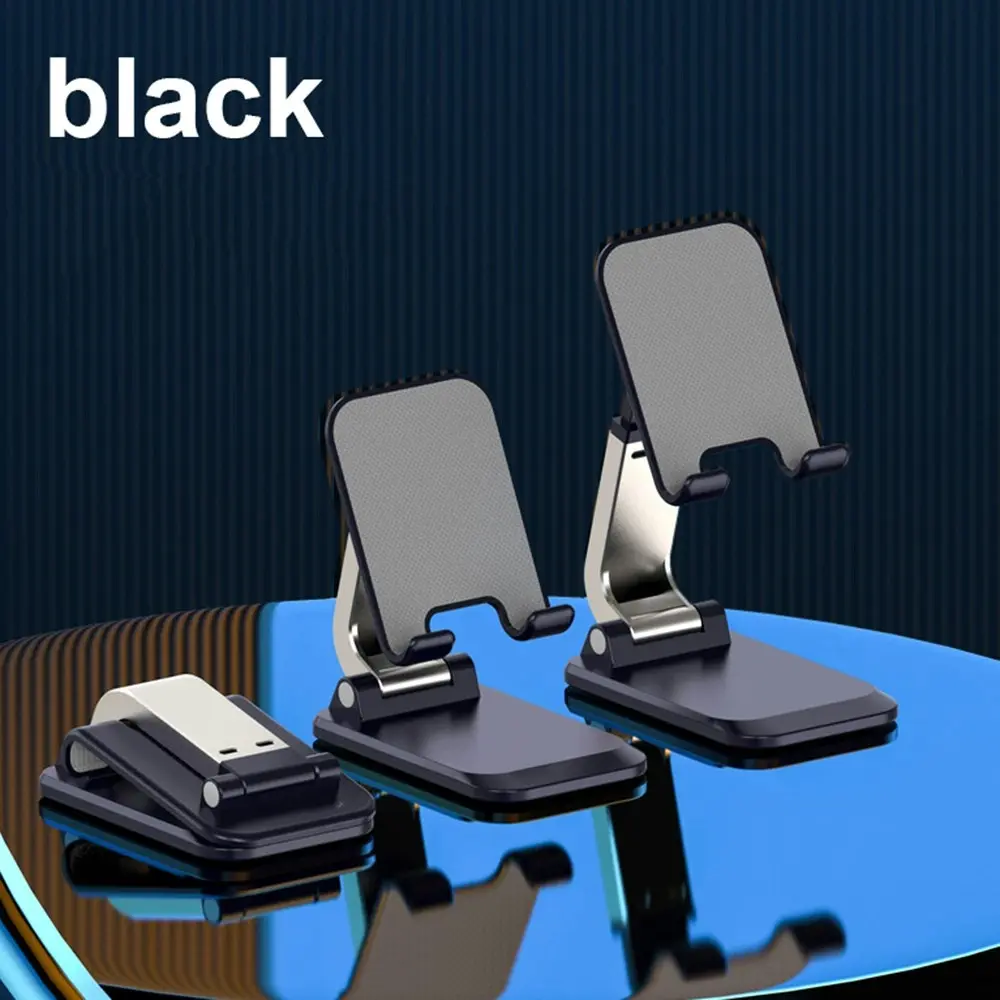 Foldable Mobile Phone Desktop Holder Aluminum Alloy Phone Stand Lazy Bracket