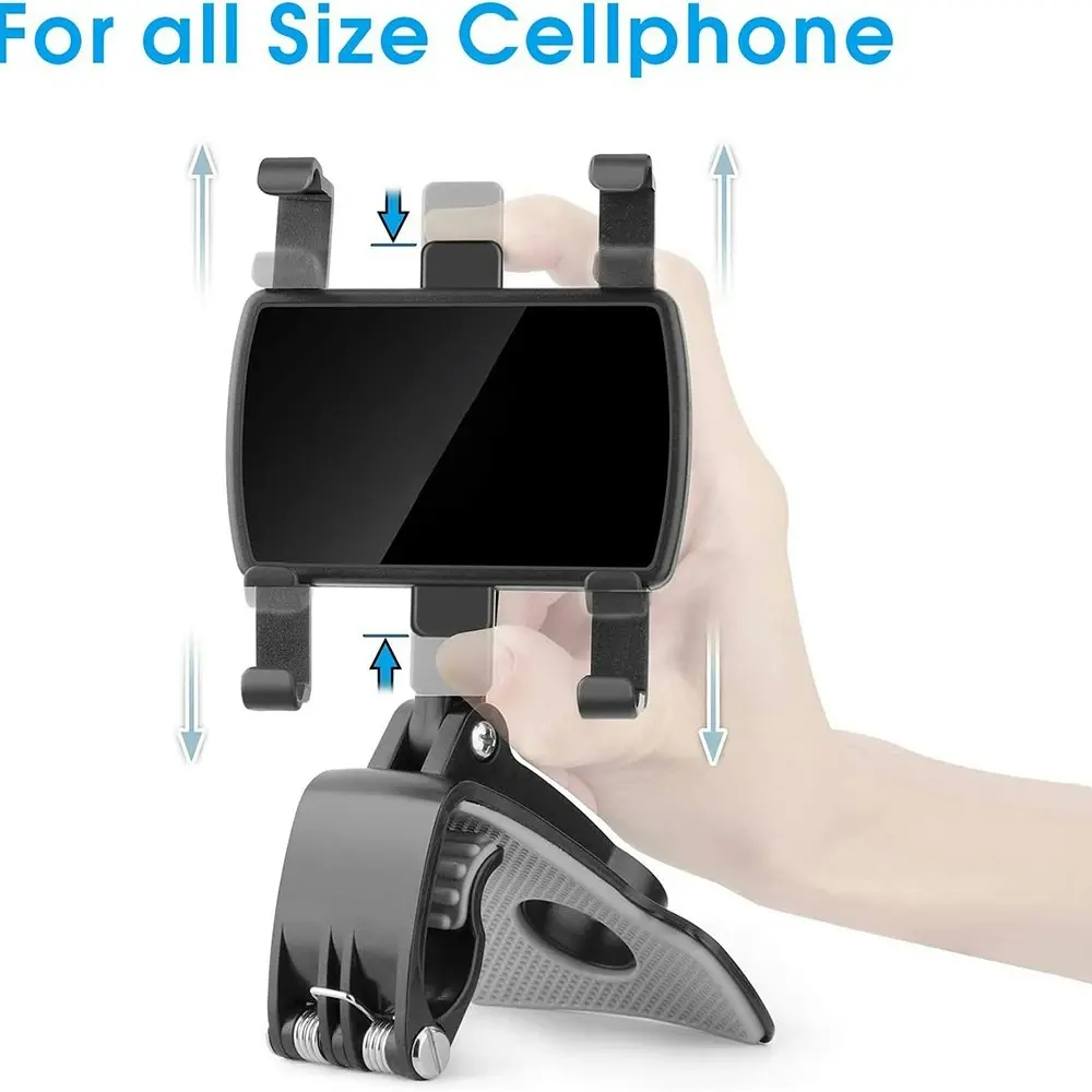 Car Dashboard Phone Mount Car Automobile Cradle Suitable for 4-7 Inch Smartphones