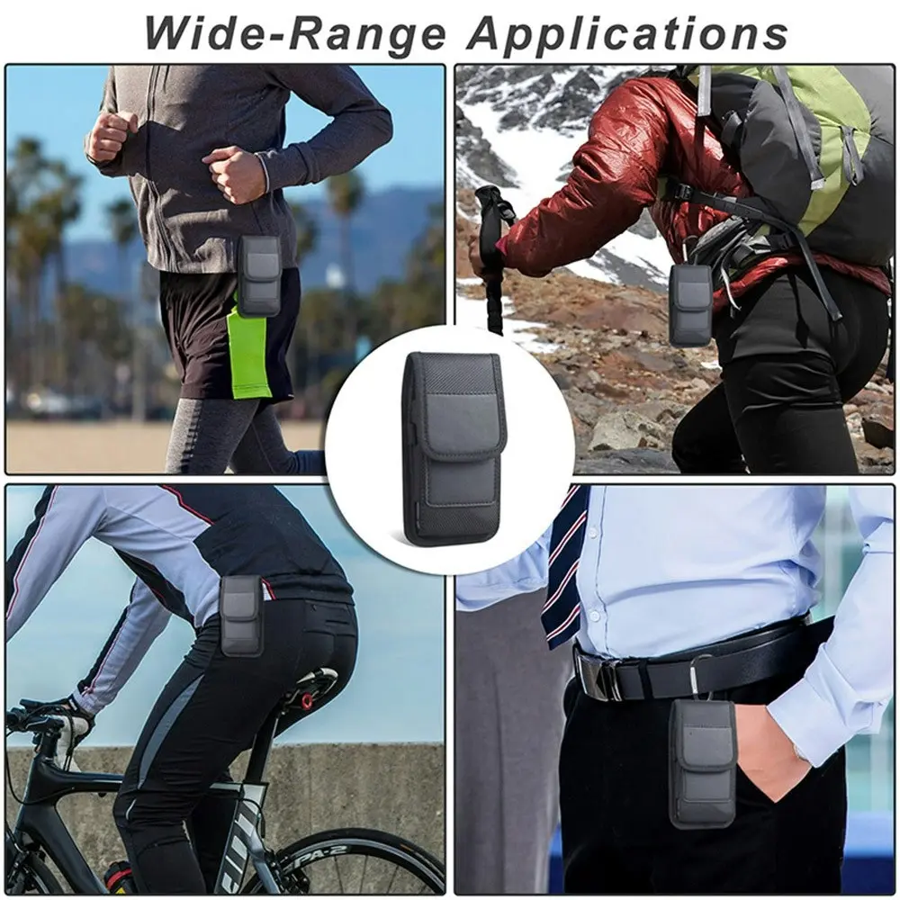 Outdoor sports phone bag Oxford cloth phone cover-Vertical