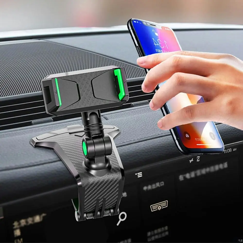 Car phone holder car dashboard navigation holder-Black