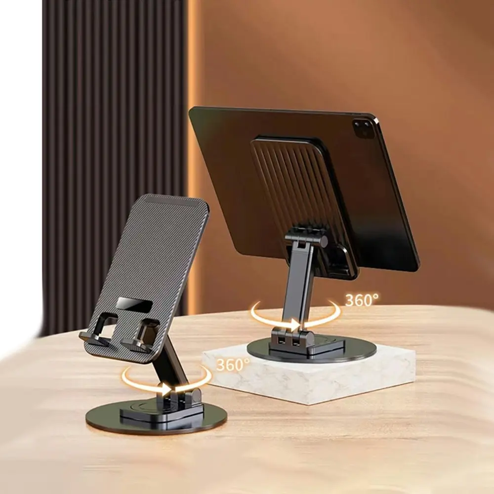 Universal Foldable Adjustable Desk Stand Holder For Mobile Phone Tablet