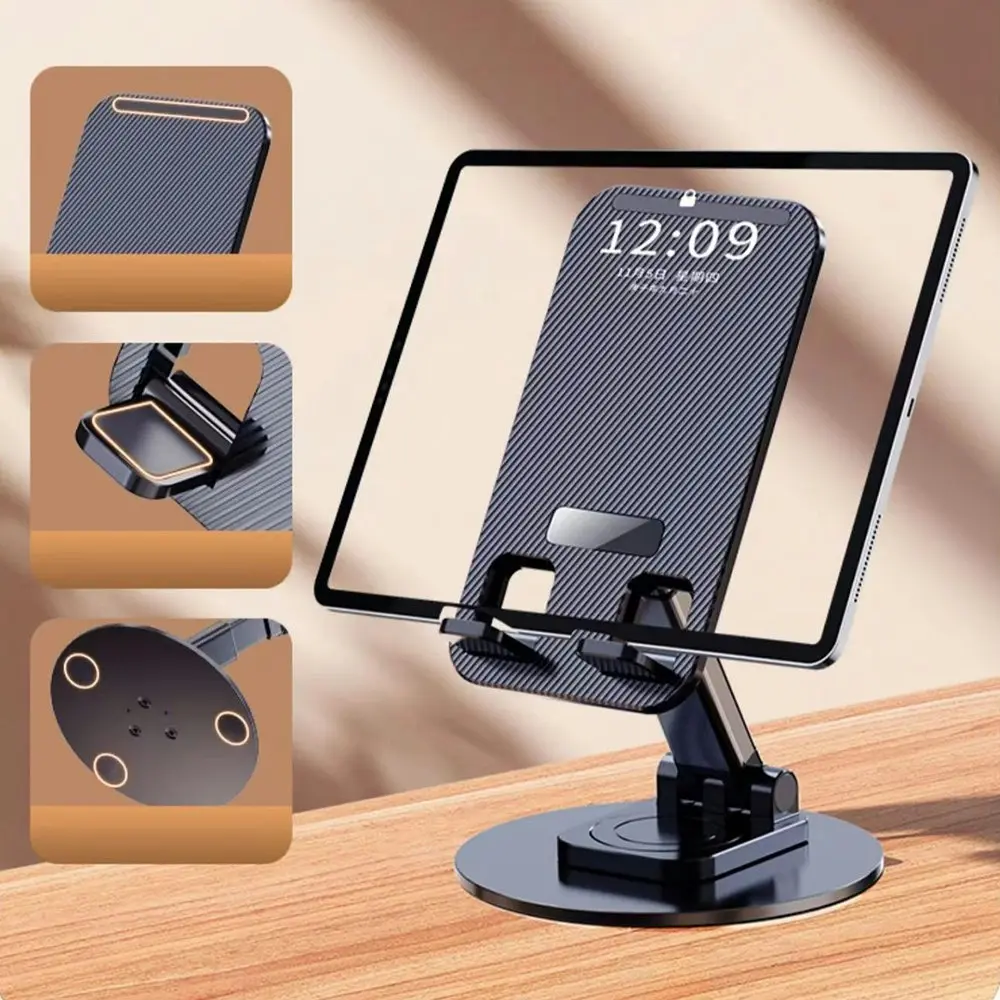 Universal Foldable Adjustable Desk Stand Holder For Mobile Phone Tablet