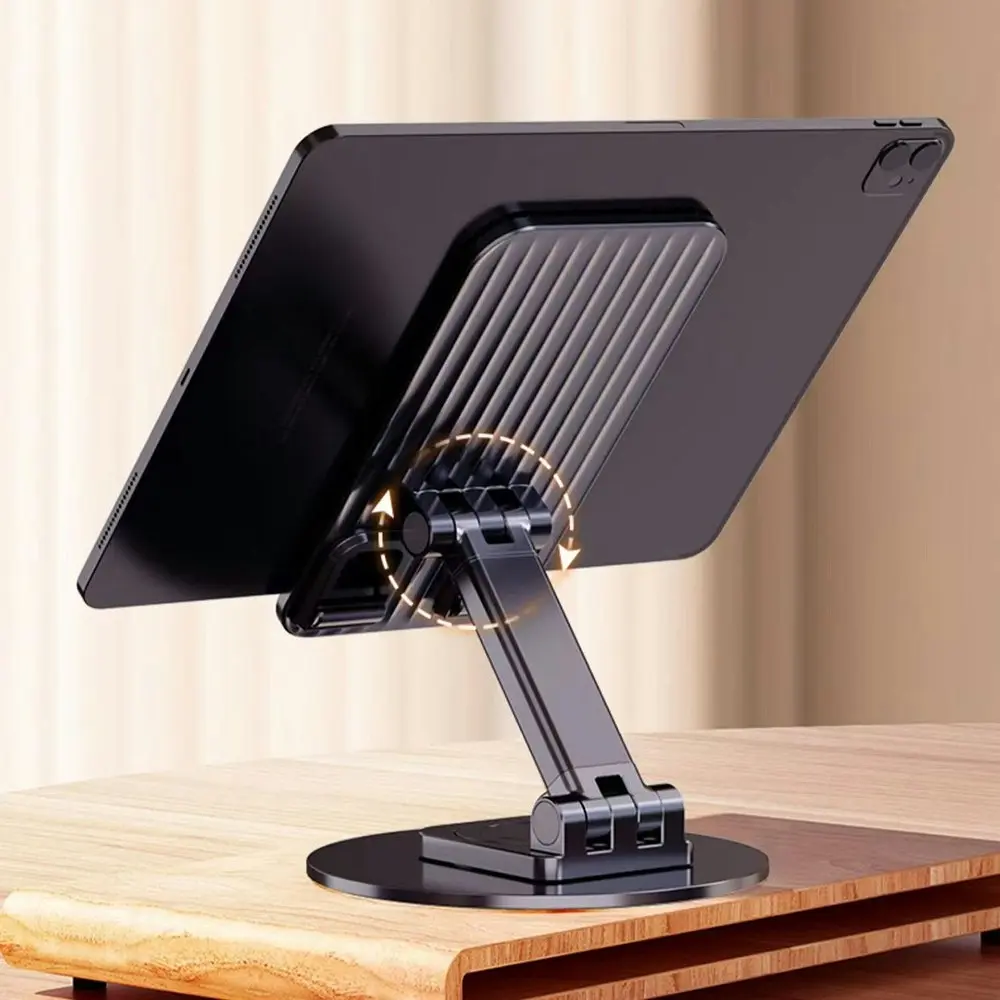 Universal Foldable Adjustable Desk Stand Holder For Mobile Phone Tablet