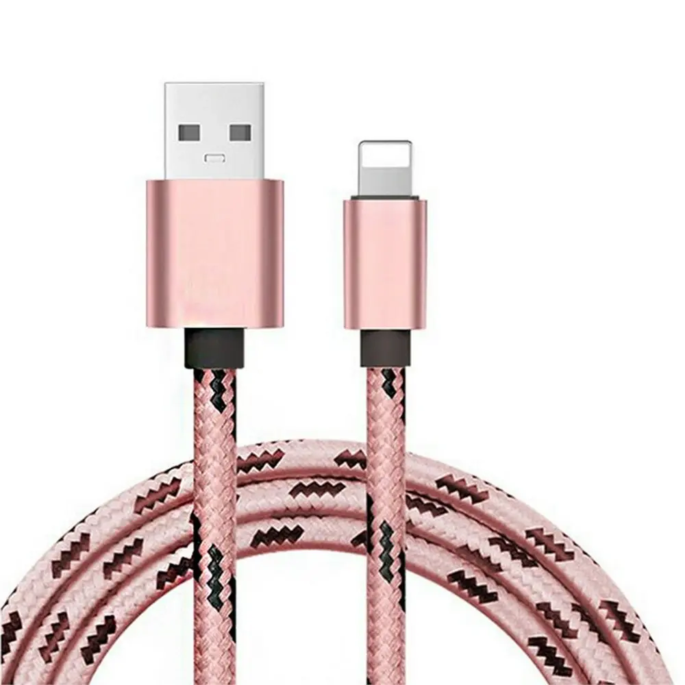 Five Pack of Braided Universal Lightning Cables for iPad or iPhone