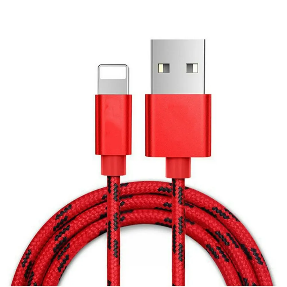 Five Pack of Braided Universal Lightning Cables for iPad or iPhone