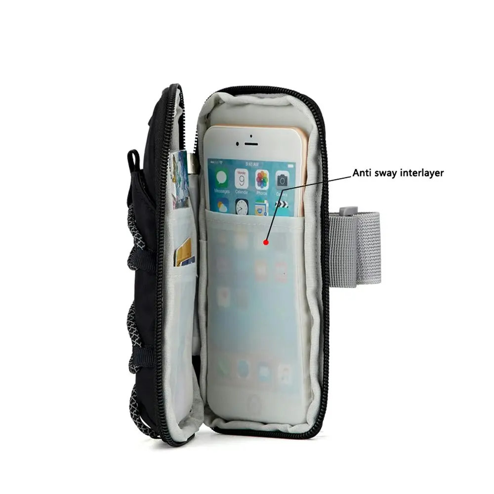 Reflective Waterproof Sport Running Arm Bag for Mobile Phone