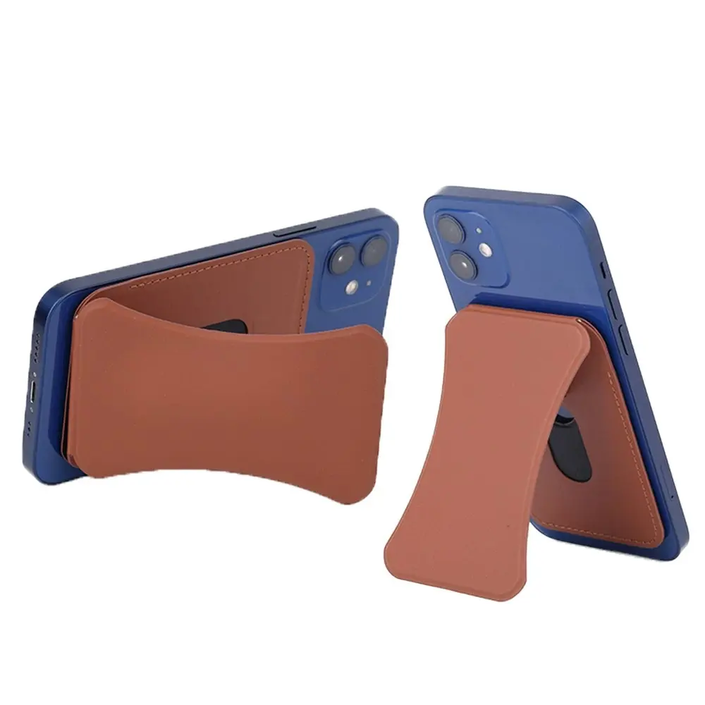 RFID Leather Card Holder and Snap-on Stand Special for iPhone 12/13 Series