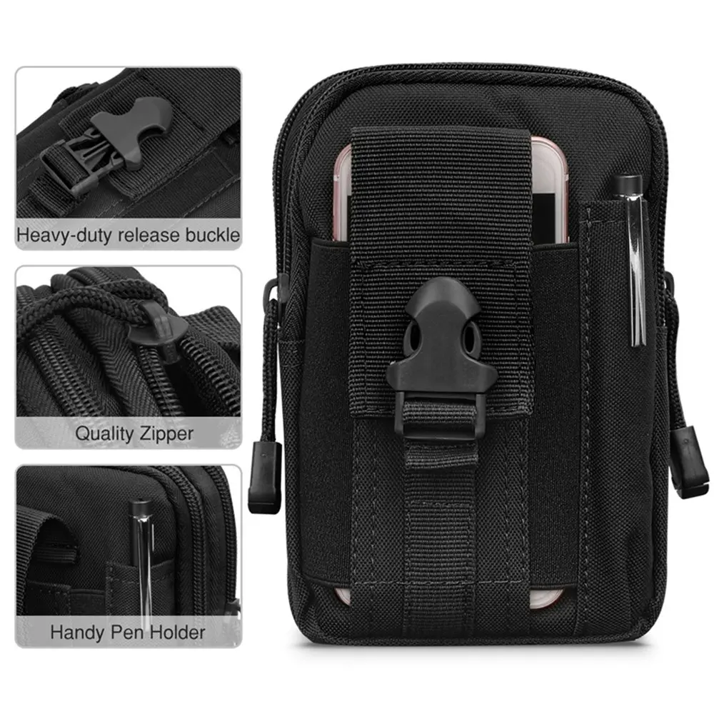 Sports tactical belt waist bag outdoor phone bag