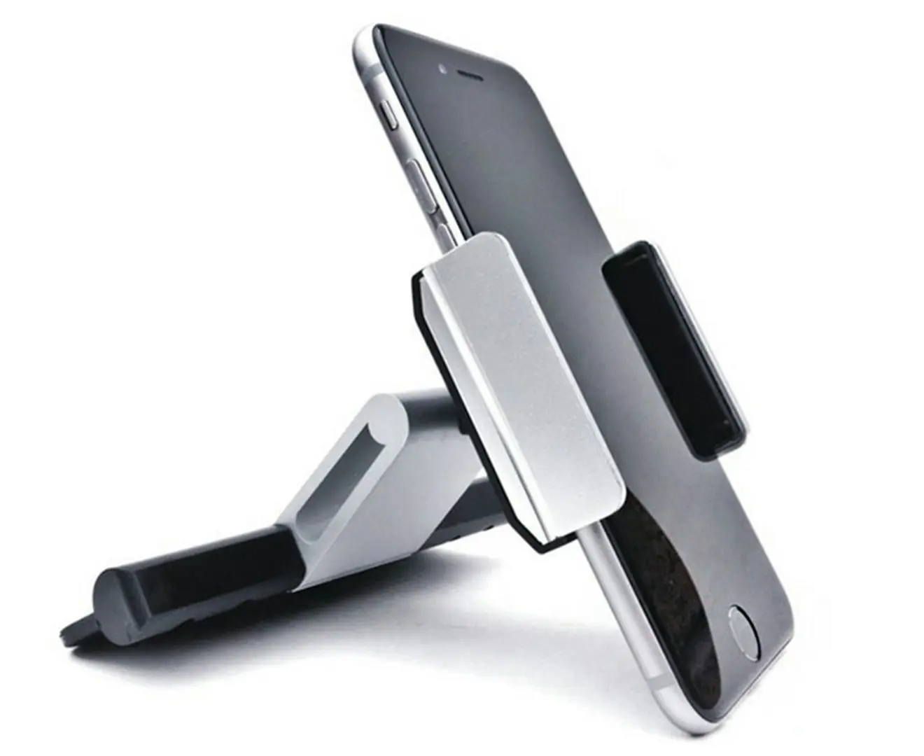 360° CD Slot Car Mount Phone Holder stand holder for 3.5-5.5 inch smartphones