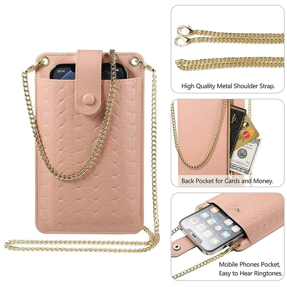 Women's Chain Crossbody Bag Mini Shoulder Phone Bag