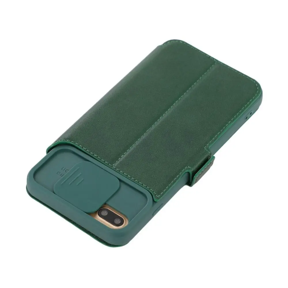 Card-Slot Phone Case With Slide Camera Cover For iPhone 6/7/8/11/12/13