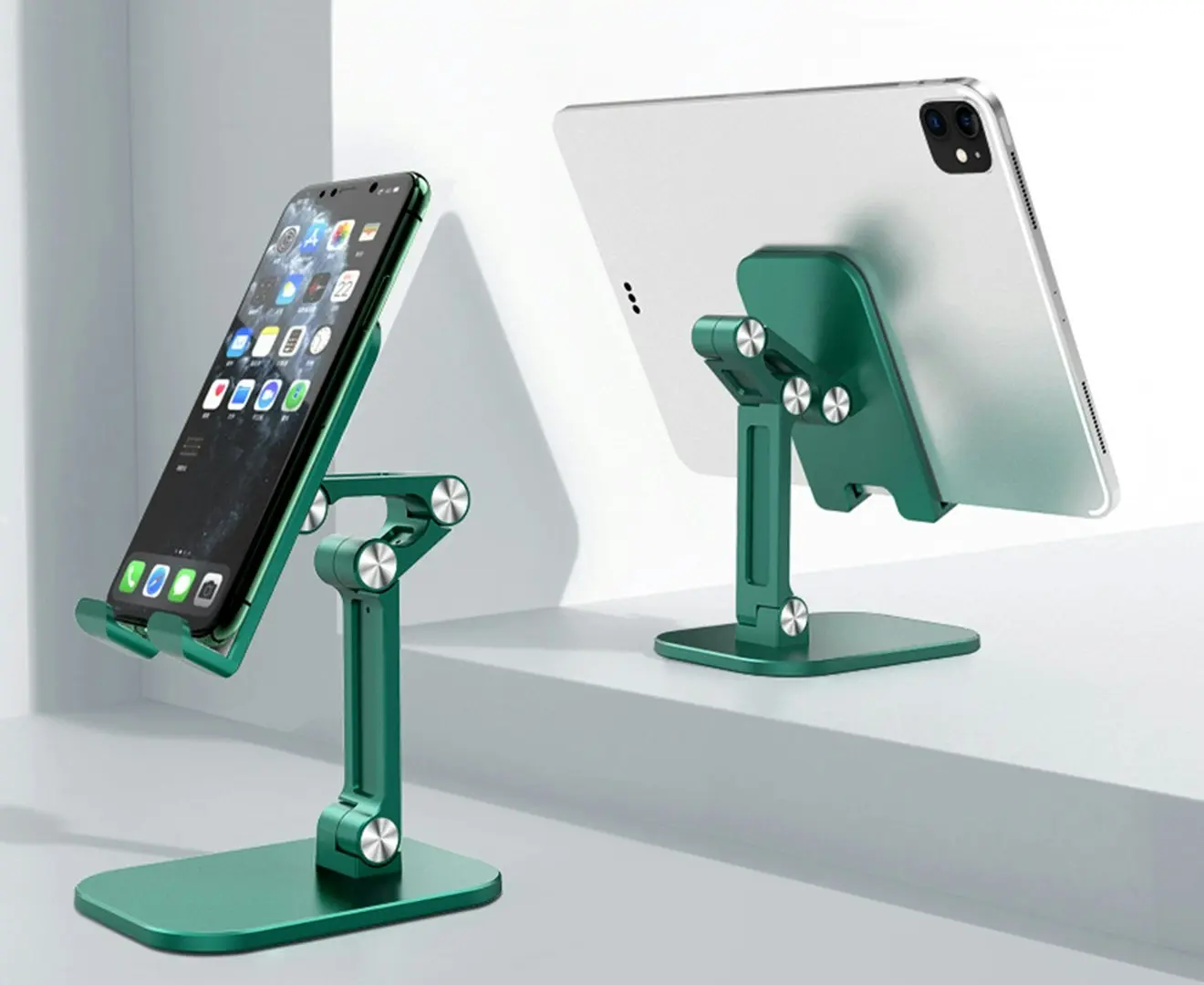 Adjustable Tablet Stand Holder Desk Table Mount For iPad iPhone Samsung