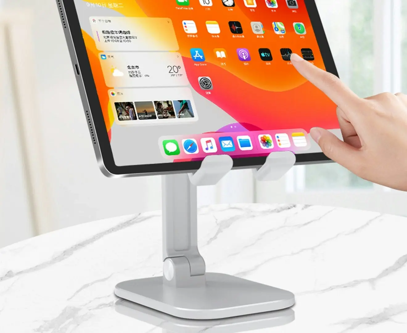 Adjustable Tablet Stand Holder Desk Table Mount For iPad iPhone Samsung