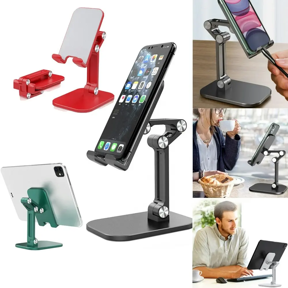 Adjustable Tablet Stand Holder Desk Table Mount For iPad iPhone Samsung