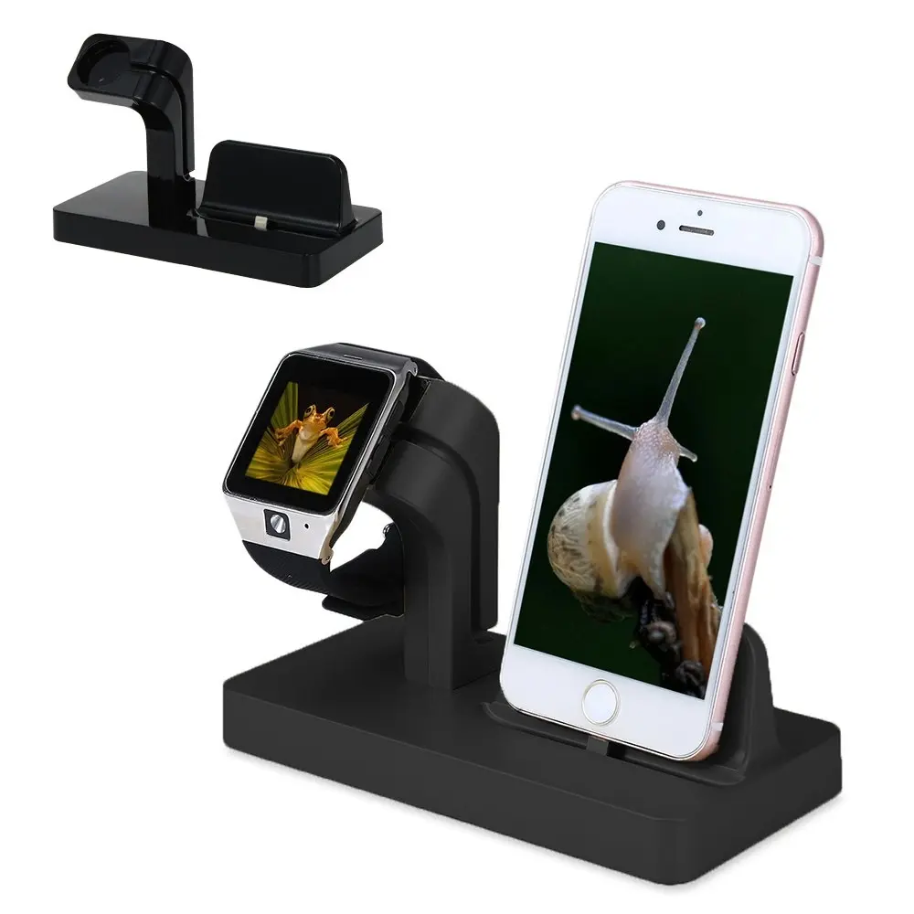 2 in 1 Charging Holder Stand For iPhone And Apple Watch