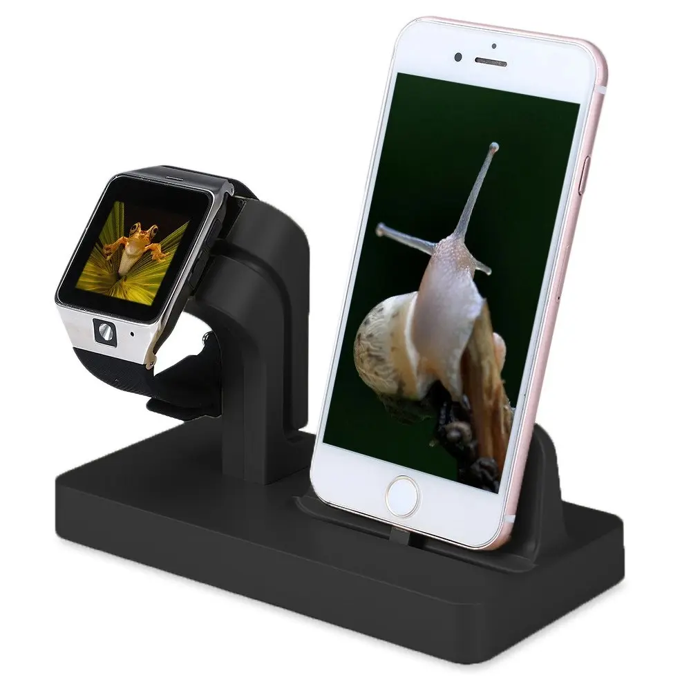 2 in 1 Charging Holder Stand For iPhone And Apple Watch