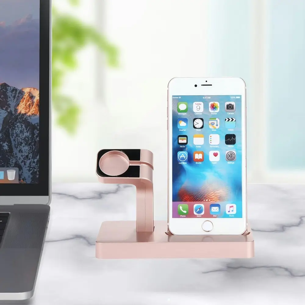 2 in 1 Charging Holder Stand For iPhone And Apple Watch