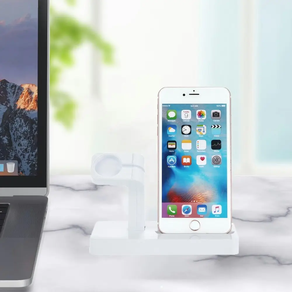 2 in 1 Charging Holder Stand For iPhone And Apple Watch