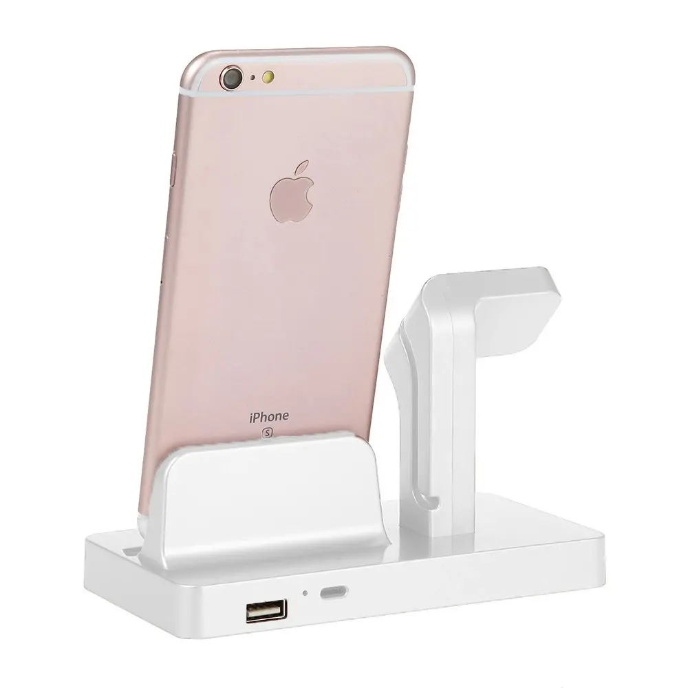 2 in 1 Charging Holder Stand For iPhone And Apple Watch