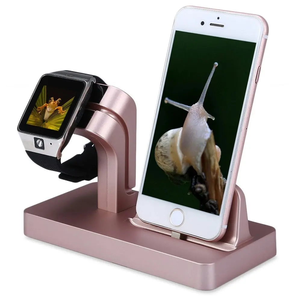 2 in 1 Charging Holder Stand For iPhone And Apple Watch