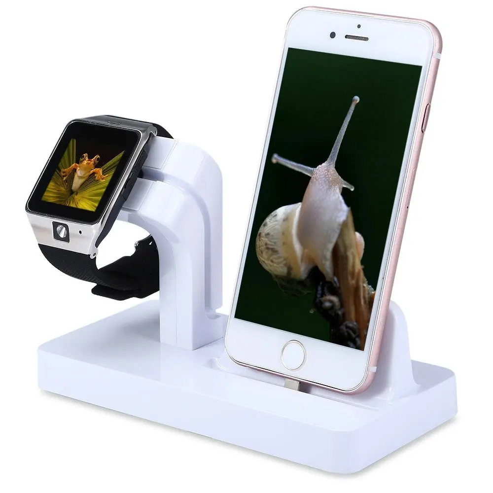 2 in 1 Charging Holder Stand For iPhone And Apple Watch