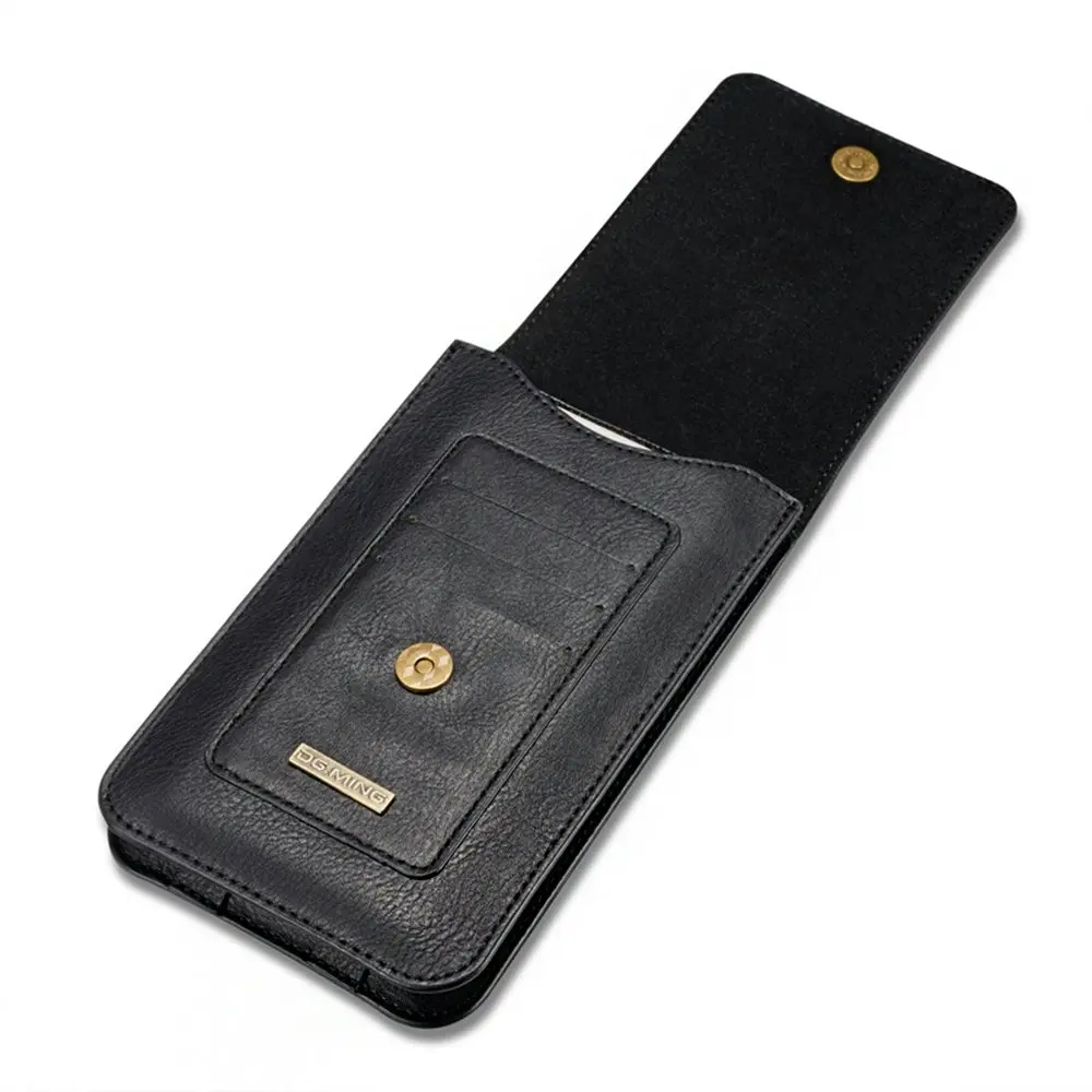 6.5 inch Leather Holster Case Belt Mobile Phone Pouch for Samsung and iphone