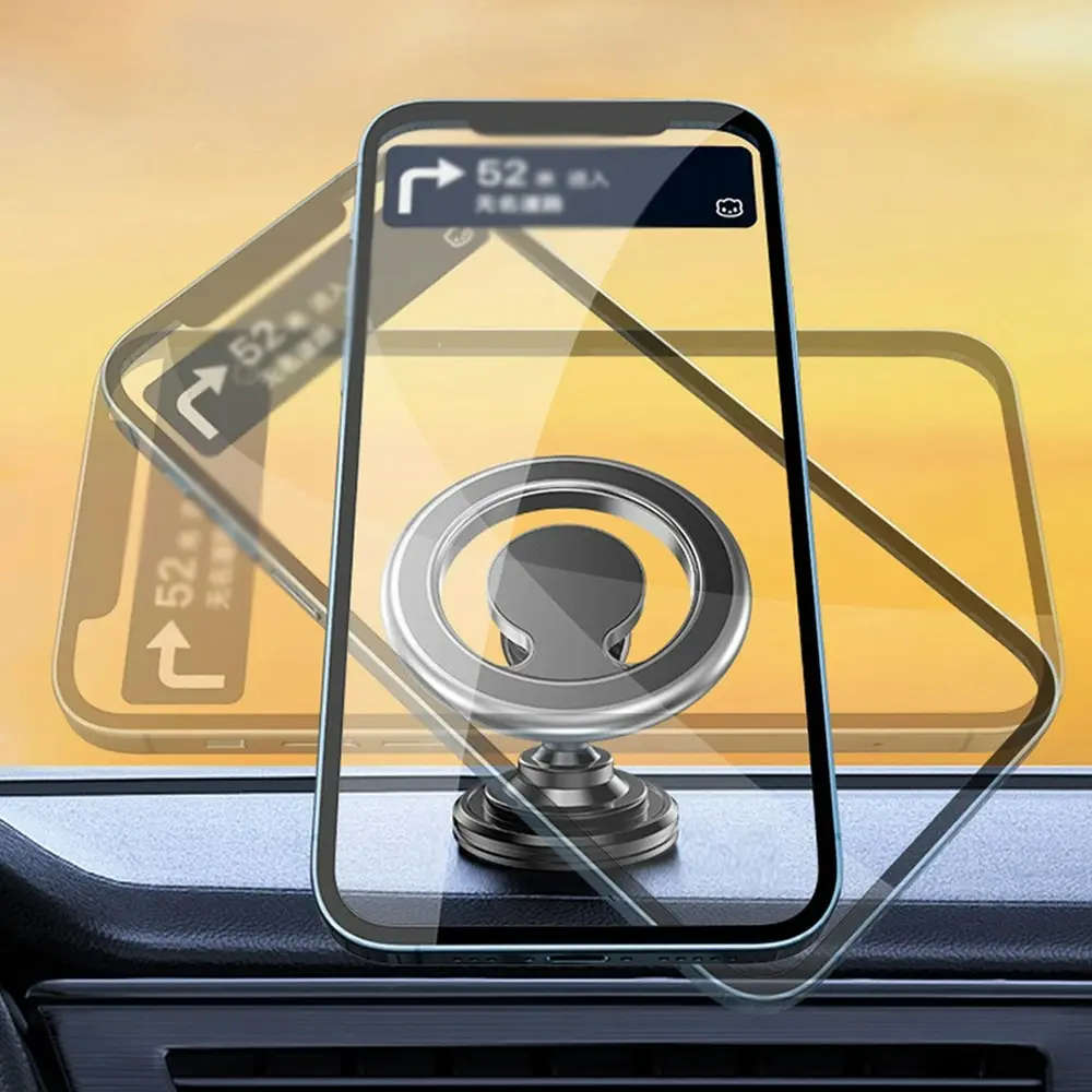 Magnetic Mobile Phone Holder Stand Bracket Rotatabl Car Navigation Holder