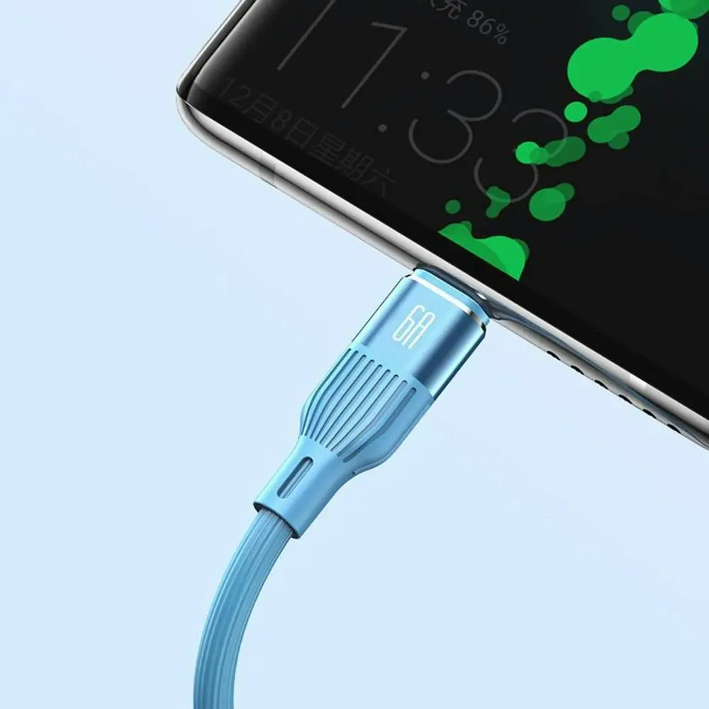 6A multifunctional 3 in 1 fast charging data cable