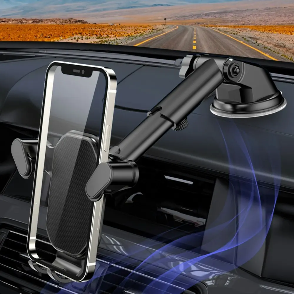 Universal Gravity Car Bracket Central Console Phone Holder