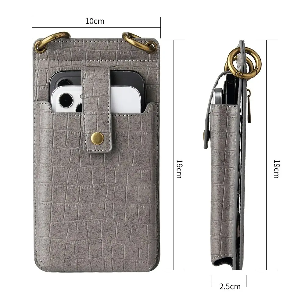 Multifunctional Women Large Capacity Mobile Phone Mini Shoulder Bag