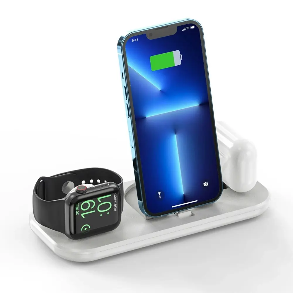 3-in-1 Foldable Charging Station For iPhone, iWatch And Airpods