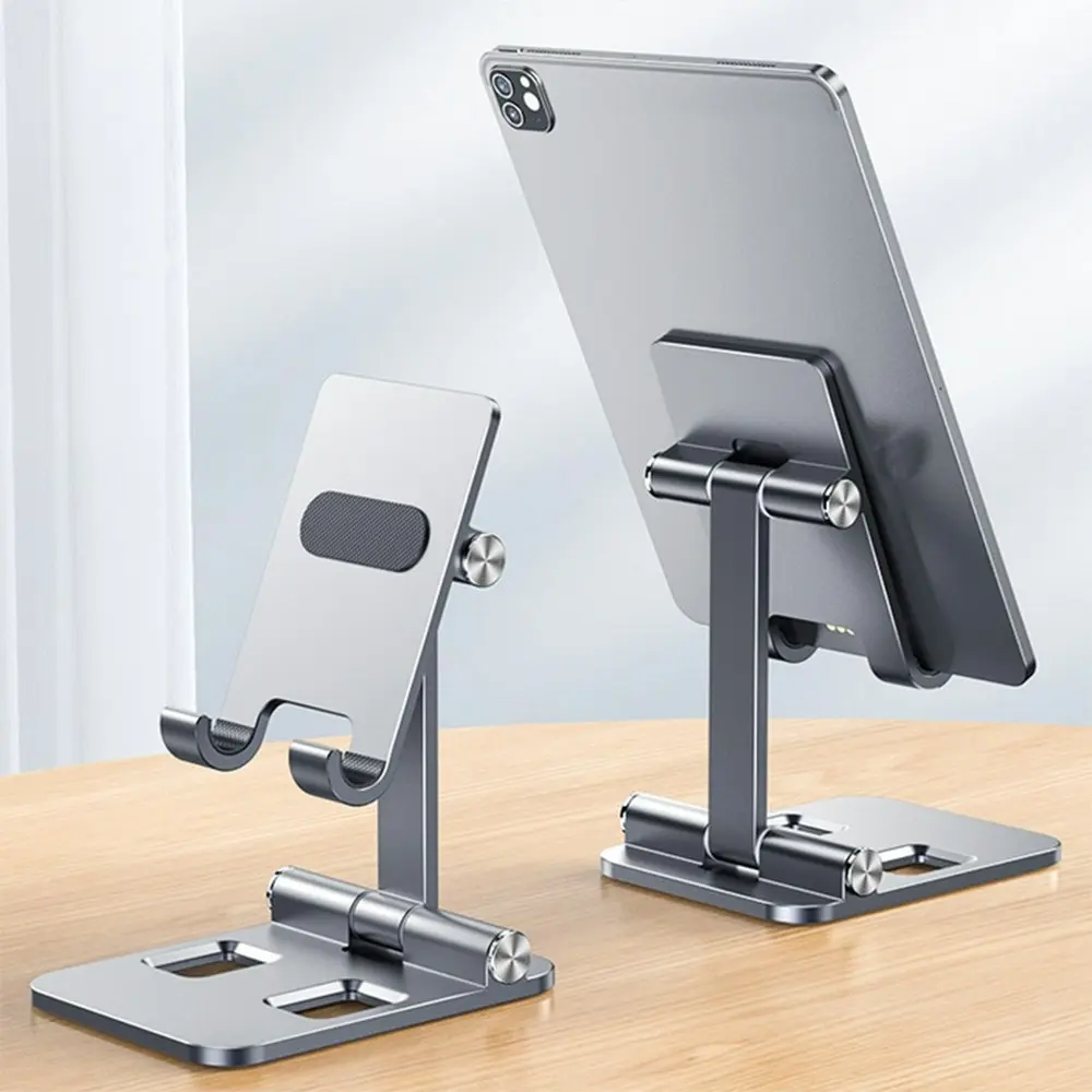 Aluminum alloy lazy universal folding portable phone holder