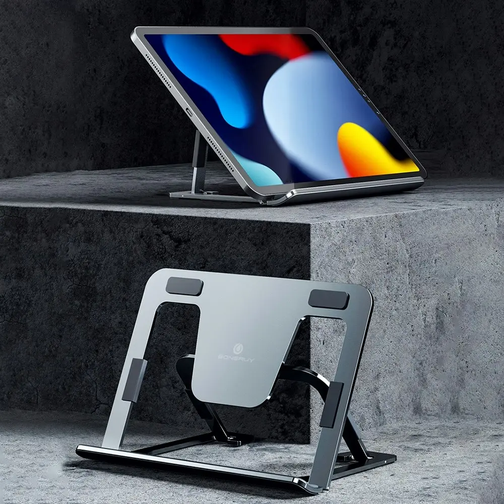 Adjustable Portable Aluminum Alloy Tablet Desk Stand