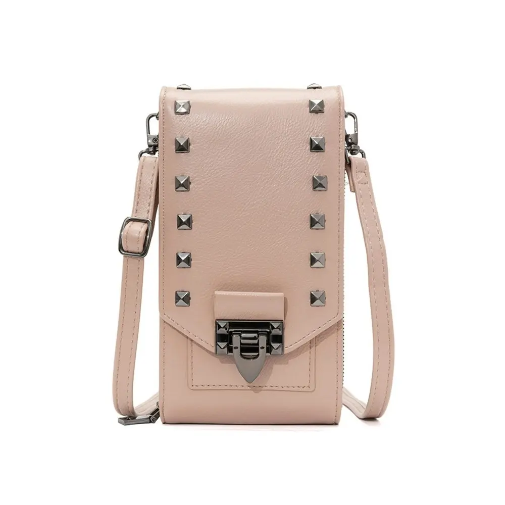 Studded Diamond Phone Bag Ladies Shoulder Crossbody Bag