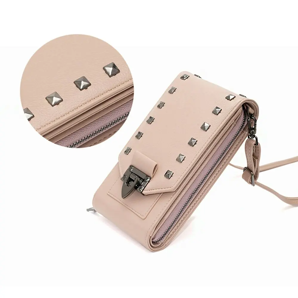 Studded Diamond Phone Bag Ladies Shoulder Crossbody Bag