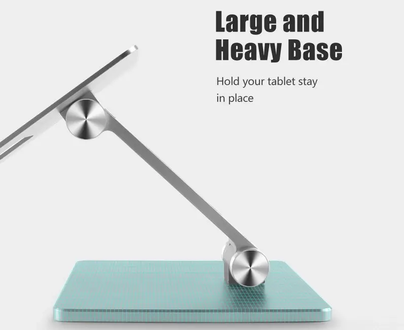 Aluminum Adjustable Foldable desk Tablet Stand holder