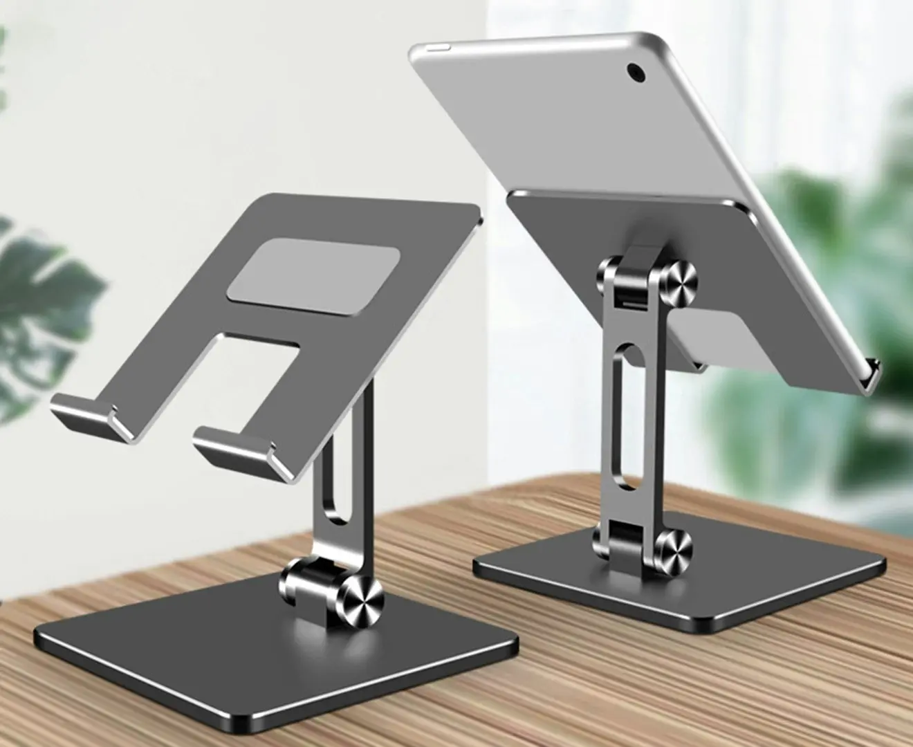 Aluminum Adjustable Foldable desk Tablet Stand holder