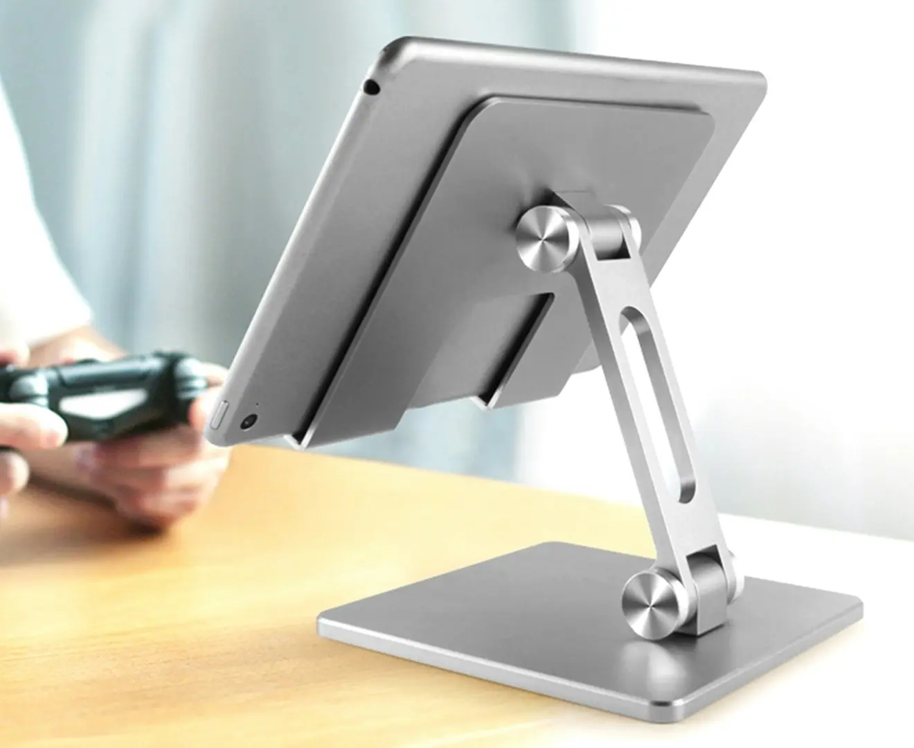 Aluminum Adjustable Foldable desk Tablet Stand holder